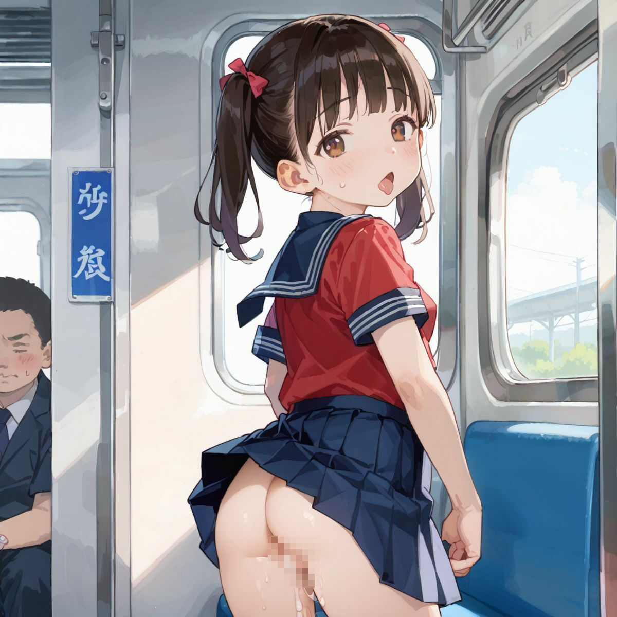 サンプル画像4:つるぺた少女、逆痴●バス〜ご乗車、ありがとうございます〜01(ロリもち) [d_532976]