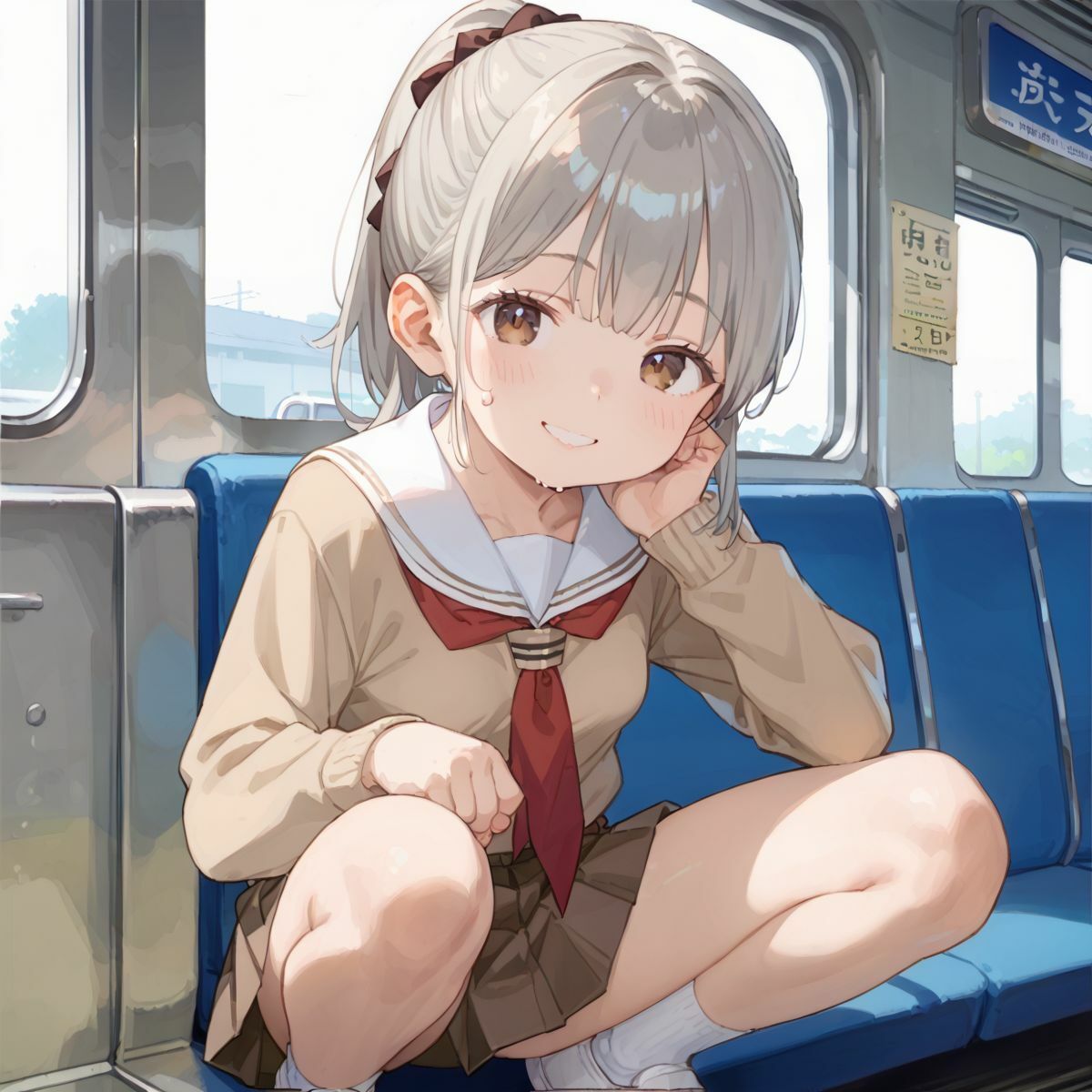 サンプル画像5:つるぺた少女、逆痴●バス〜ご乗車、ありがとうございます〜01(ロリもち) [d_532976]