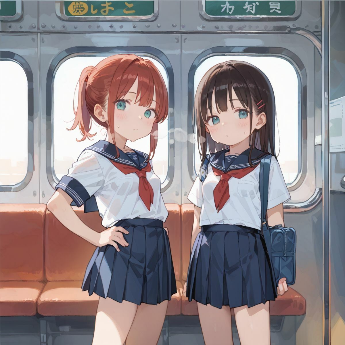 サンプル画像4:つるぺた少女、逆痴●バス〜ご乗車、ありがとうございます〜02(ロリもち) [d_532978]