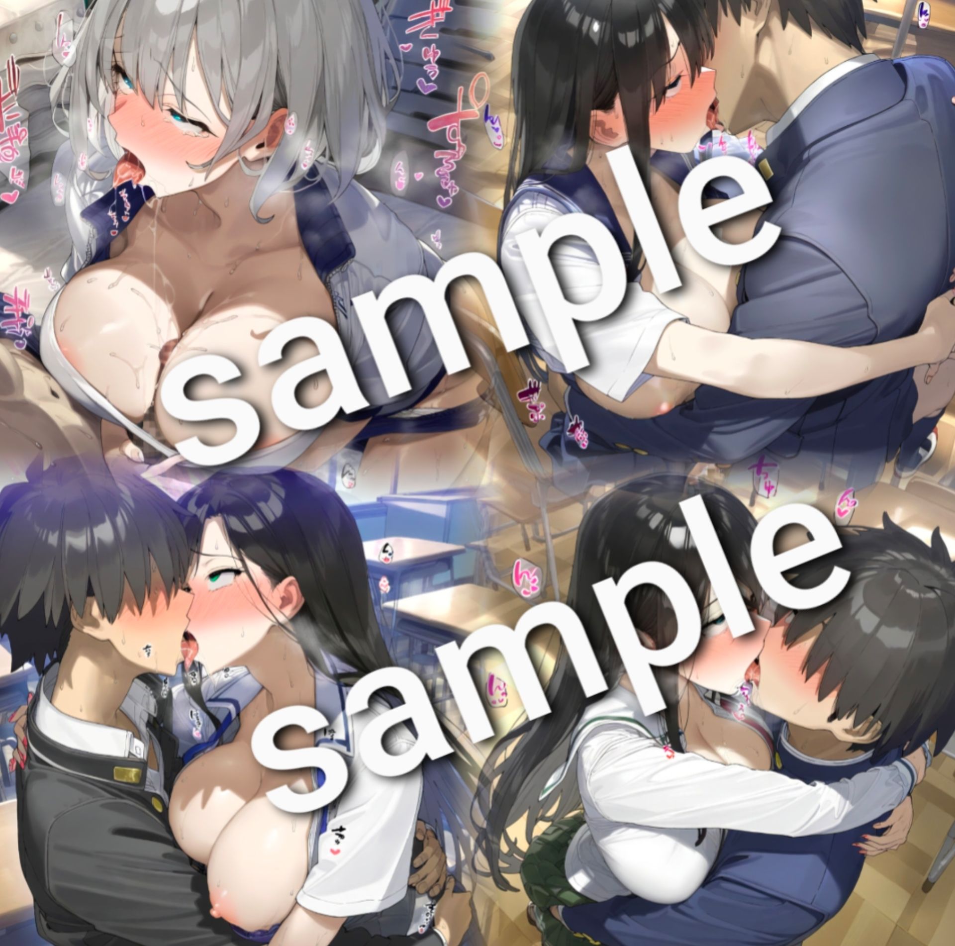 黒髪と白髪にベロキスして頂く 画像5