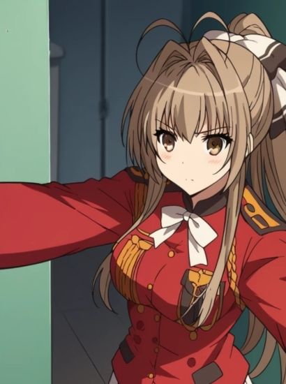 サンプル画像1:甘城ブリリアントパークの千斗いすずから送られてきた自撮り写真(自撮りサークル  イカスミ工房) [d_533040]