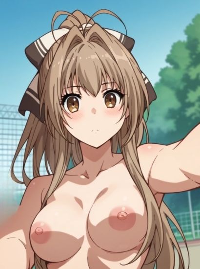 サンプル画像2:甘城ブリリアントパークの千斗いすずから送られてきた自撮り写真(自撮りサークル  イカスミ工房) [d_533040]