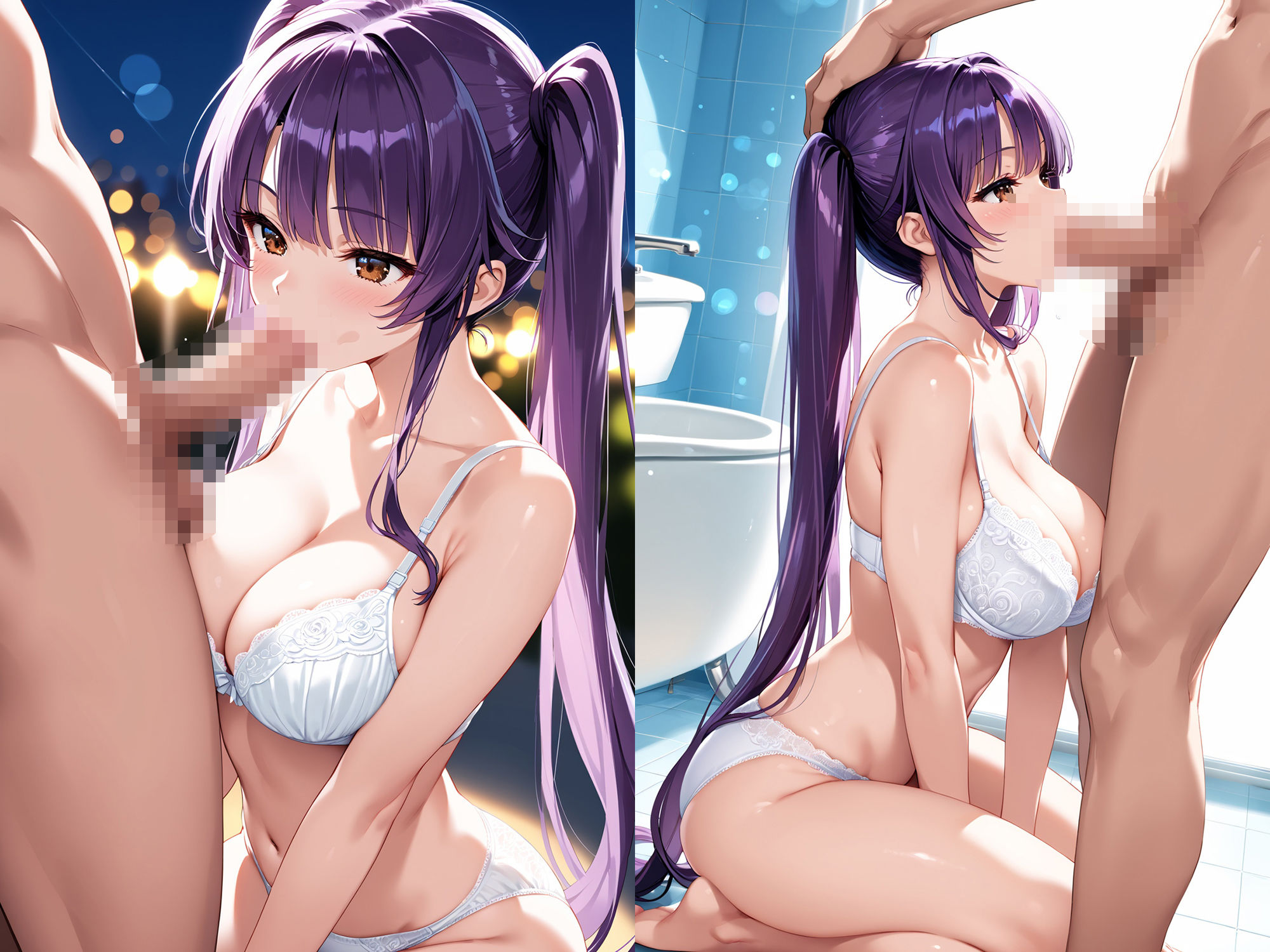 サンプル画像3:名門！ばくにゅう女子マネの性処理管理術【ツインテール編】(夢絵織) [d_533086]