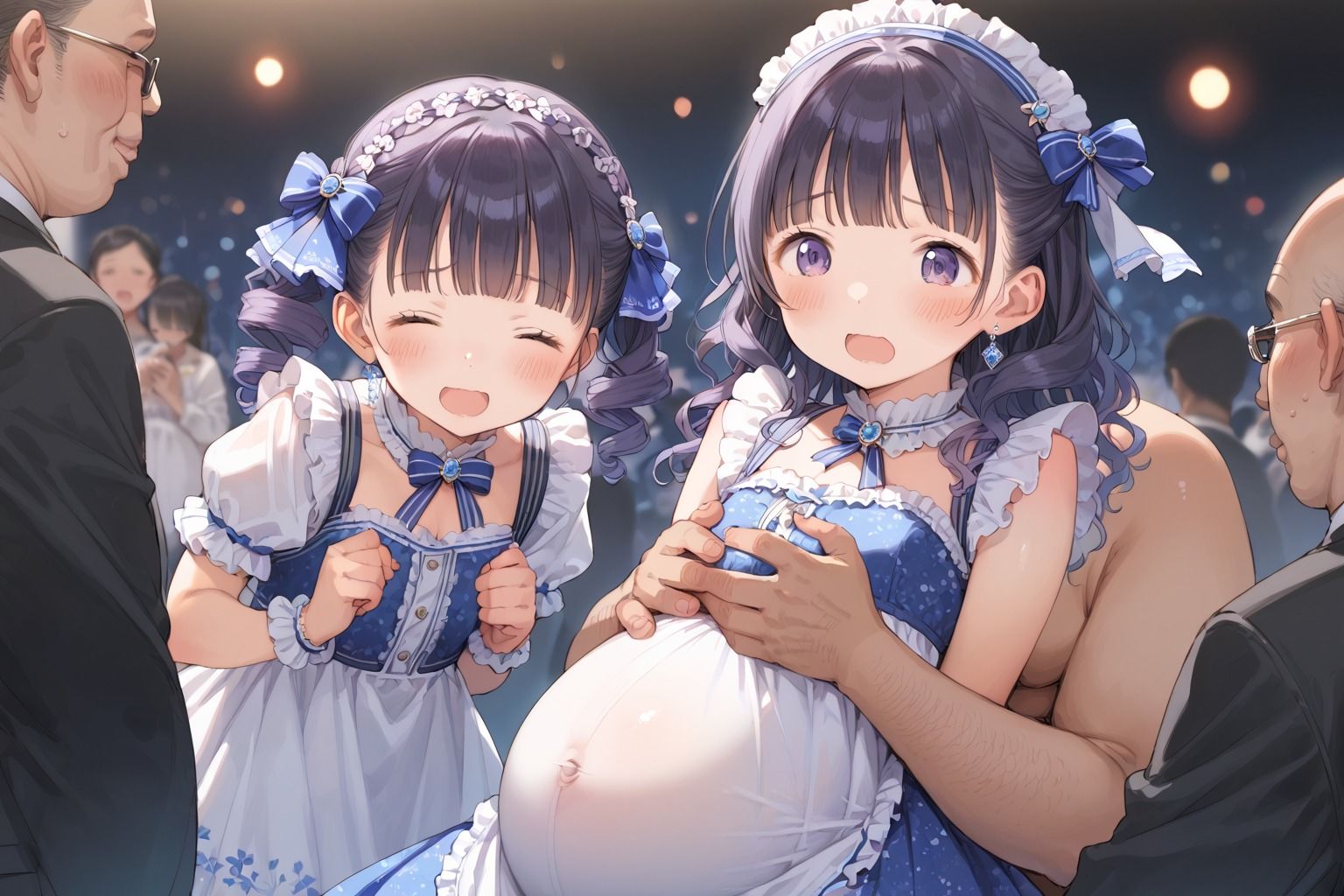 サンプル画像3:少女アイドルグループ孕ませ大乱交(your diary) [d_533088]