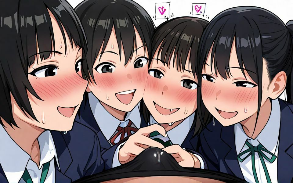 サンプル画像1:制服女子CG集(ももいろAIフィールド) [d_533114]