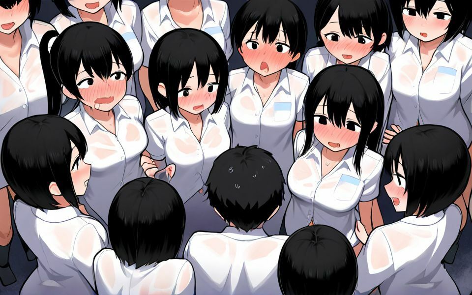 サンプル画像2:制服女子CG集(ももいろAIフィールド) [d_533114]