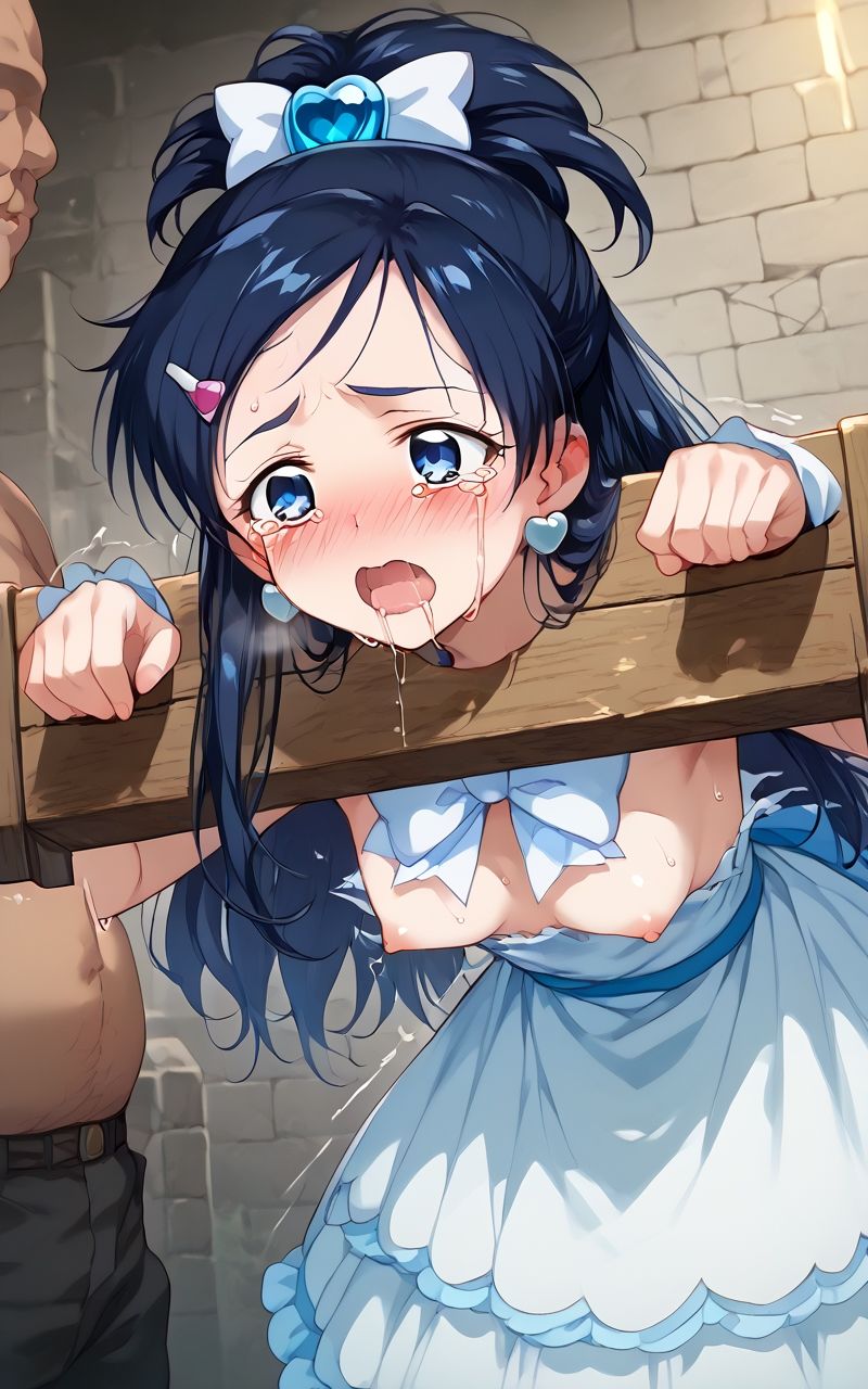 サンプル画像1:敗北拷問 キュアホワイト(かたかな) [d_533283]