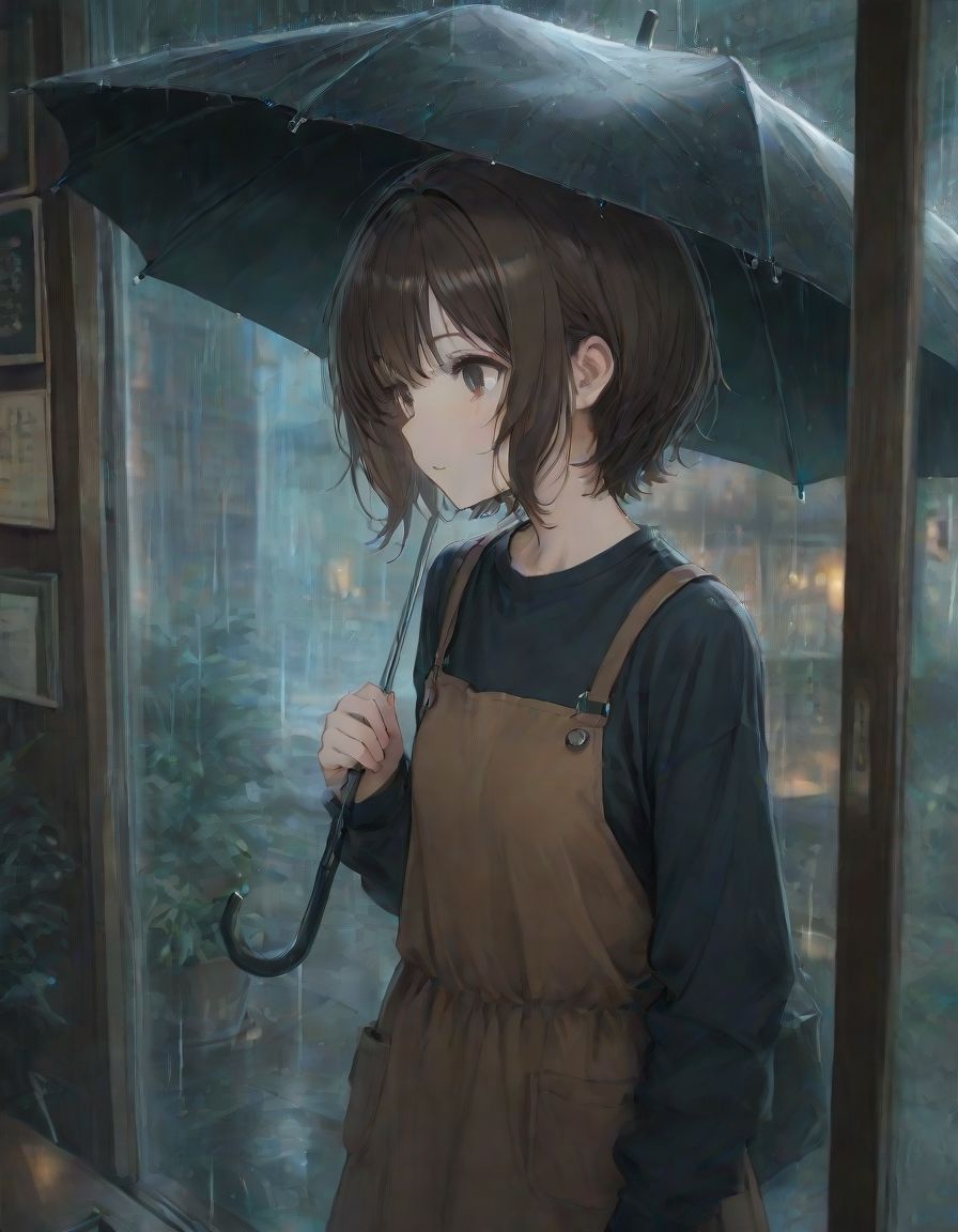 サンプル画像1:懐かしい雨の匂いがして(うさぎのイロハ) [d_533315]