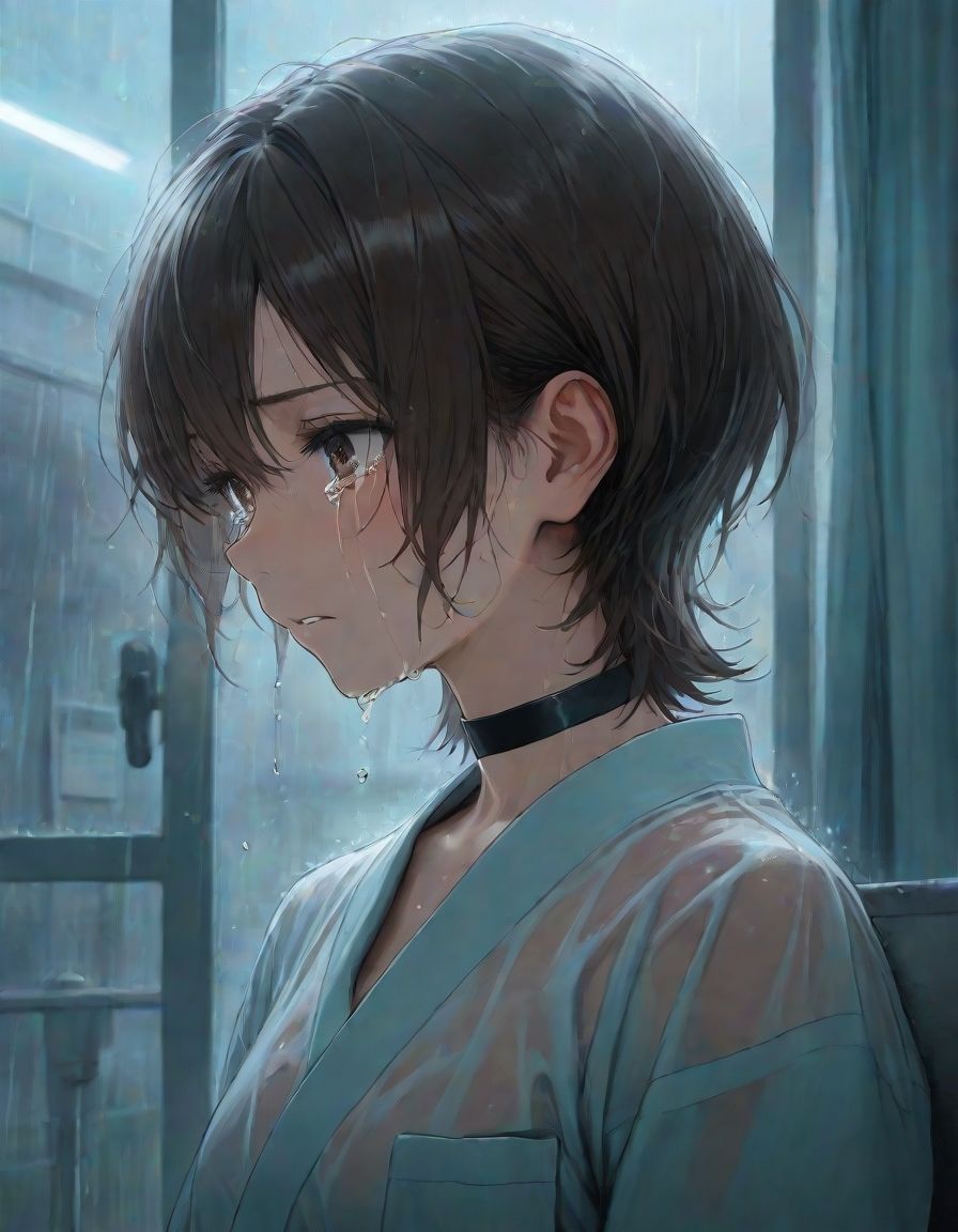 サンプル画像4:懐かしい雨の匂いがして(うさぎのイロハ) [d_533315]