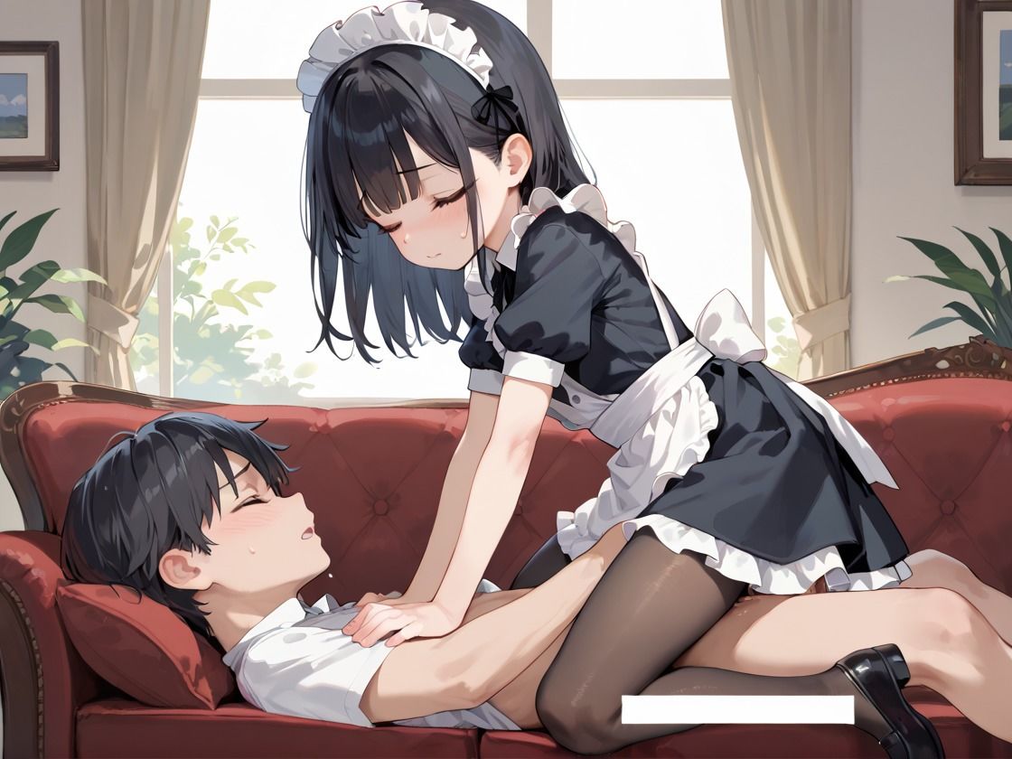 サンプル画像6:つるぺたメイドのご奉仕は中出しまで(まひなの花) [d_533329]