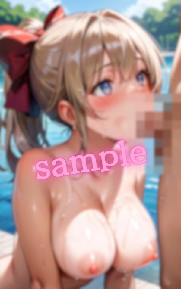 サンプル画像4:中まで吸いつくす爆乳美少女写真集(bowwow2) [d_533399]