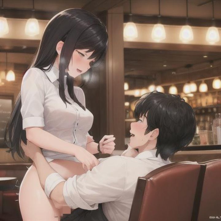 サンプル画像5:エロバイトテロJ系inレストラン 黒髪ちゃん編(まんまんちん) [d_533514]