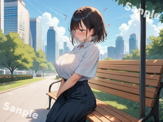 サンプル画像1:公園にいる爆乳を片っ端から即中出しSEX(monomo) [d_533519]