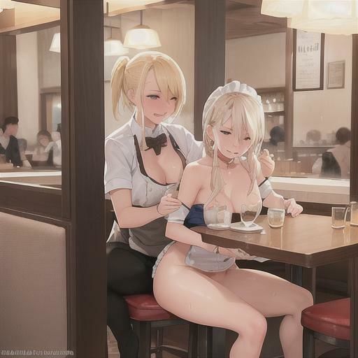 サンプル画像1:エロバイトテロJ系inレストラン  金髪ちゃん編(まんまんちん) [d_533520]