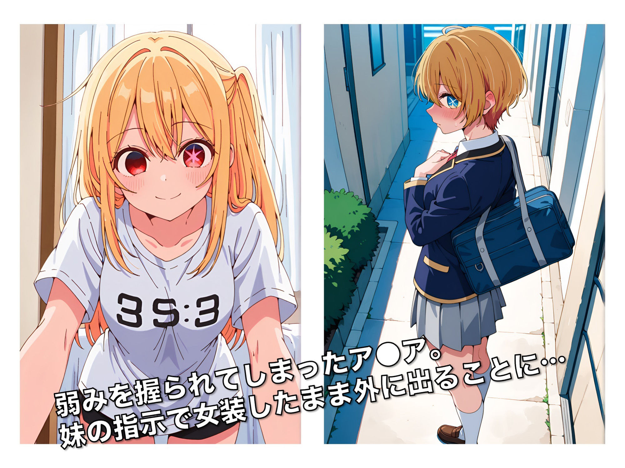 サンプル画像4:オス♂の娘 〜女体化アクアのふたなりエッチ〜(妄想実現委員会) [d_533637]