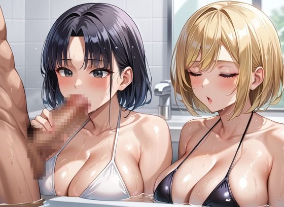 サンプル画像2:爆乳姉妹 極楽ハーレム(Unreal出版) [d_533706]