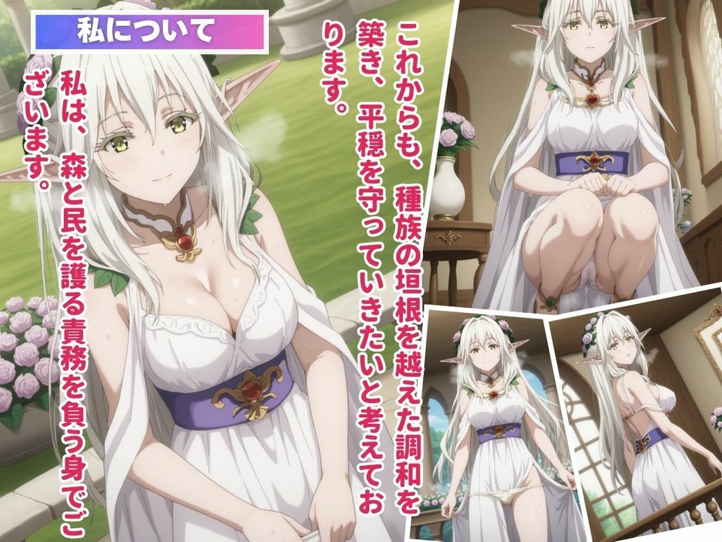 サンプル画像1:エルフの姫と謎の支配者(月光のアルケミスト) [d_533721]