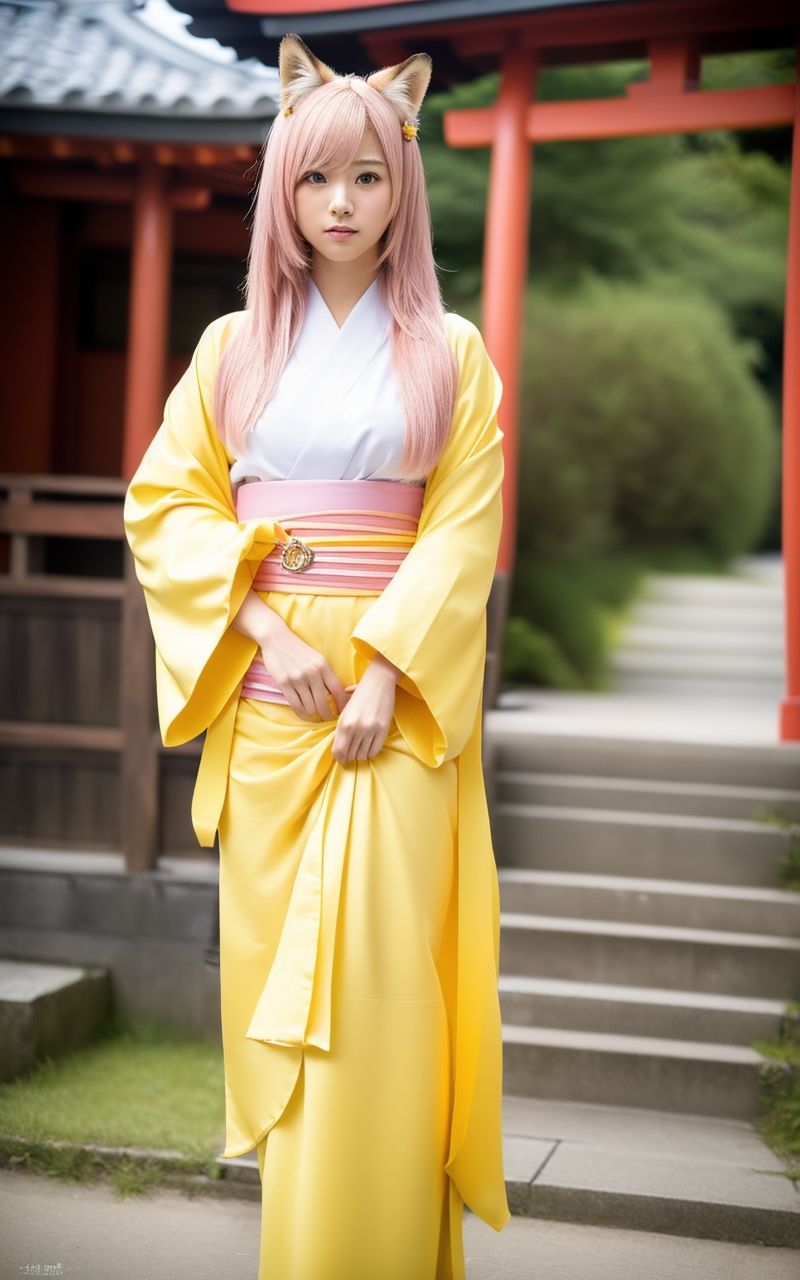 サンプル画像3:AI美女写真集┃和服の乙女(AI美女写真集┃清楚な大人) [d_533942]