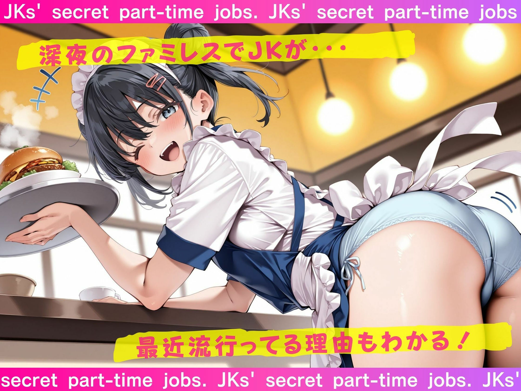 サンプル画像2:JKたちのヒミツのアルバイト(青春グレーゾーン) [d_534043]