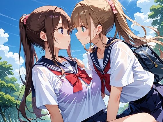 サンプル画像3:巨乳女子校生 仲良し二人組の性交記録(マジカルきなこ) [d_534070]