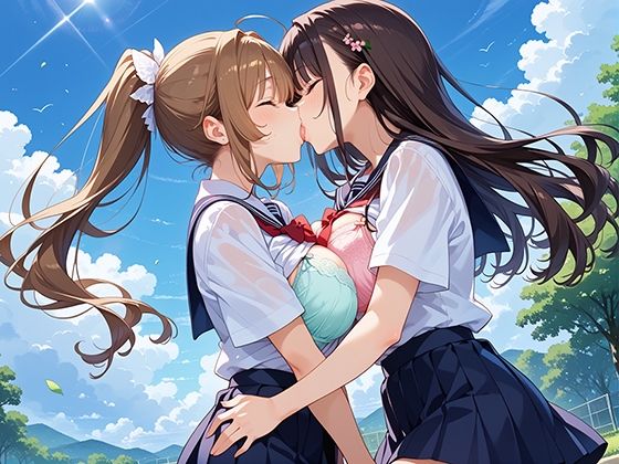 サンプル画像5:巨乳女子校生 仲良し二人組の性交記録(マジカルきなこ) [d_534070]