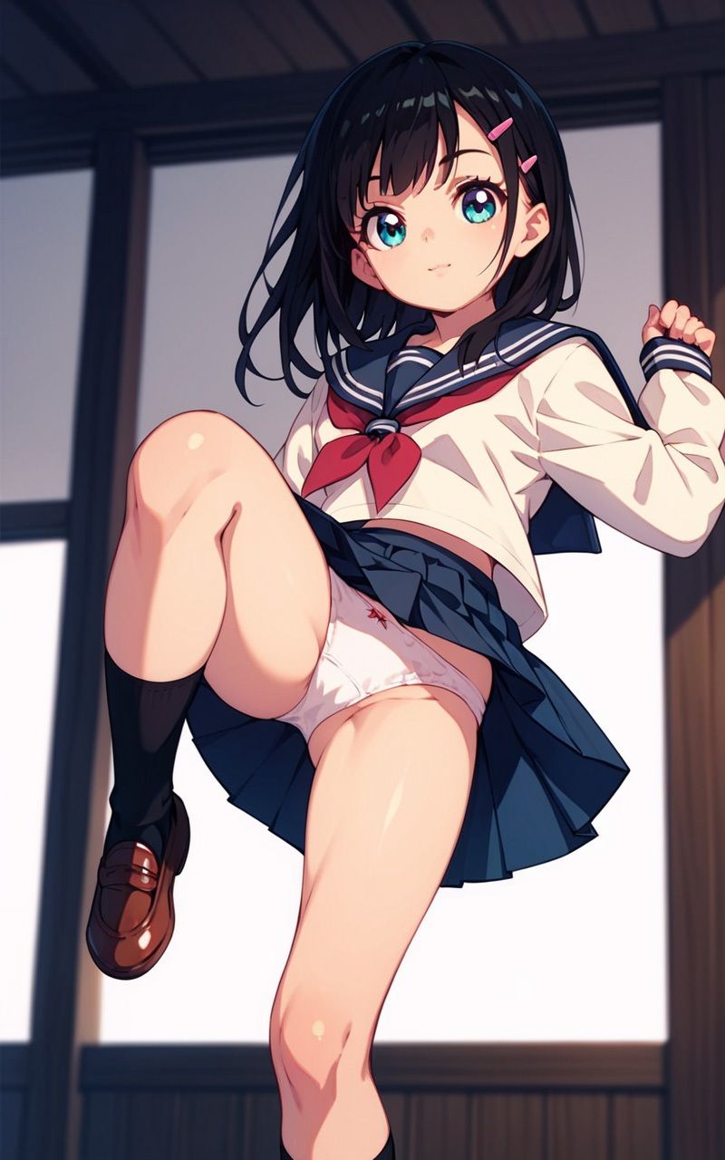 サンプル画像5:カンフー女子校生の誘惑作戦(まっするしなもん) [d_534096]