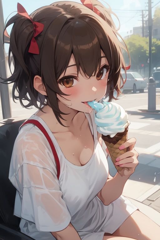 サンプル画像3:虹かけ誌   アイドルマスター  イラスト集21   赤城みりあ  みりあ、大人になっちゃう(九情承太郎商店) [d_534100]