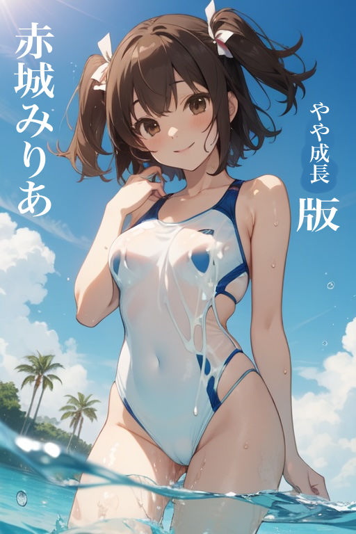 サンプル画像5:虹かけ誌   アイドルマスター  イラスト集21   赤城みりあ  みりあ、大人になっちゃう(九情承太郎商店) [d_534100]