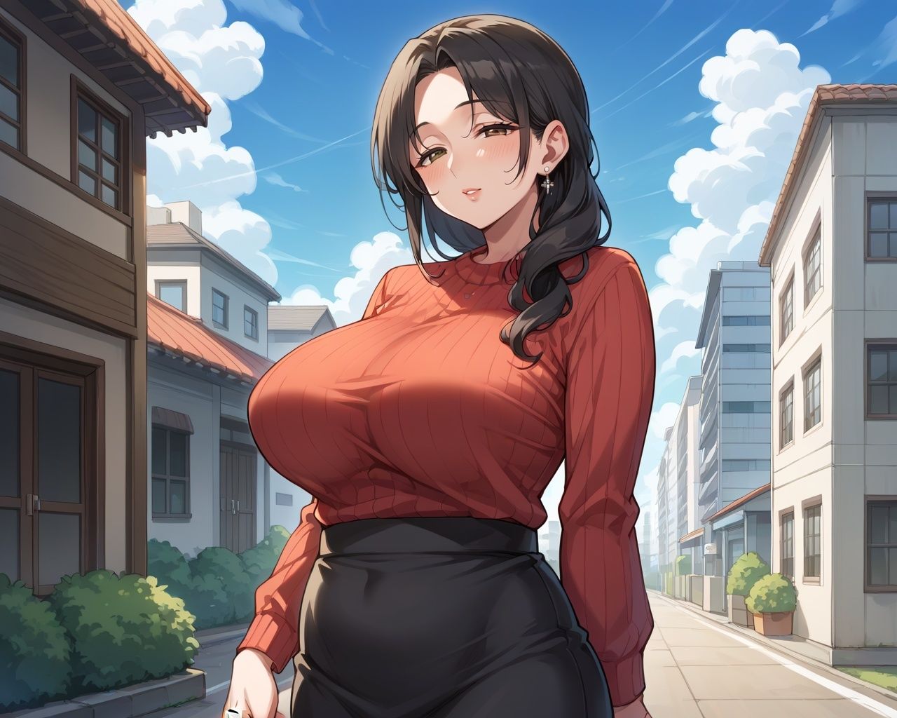 サンプル画像1:母さんは手軽な性処理オカズ(ろんどん肉圧ぷりん) [d_534102]