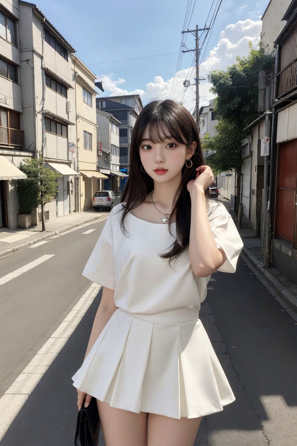 サンプル画像2:AI美女写真集「街角美女」Vol.5(駄馬) [d_534104]