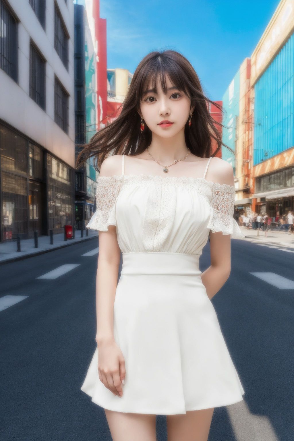 サンプル画像4:AI美女写真集「街角美女」Vol.5(駄馬) [d_534104]