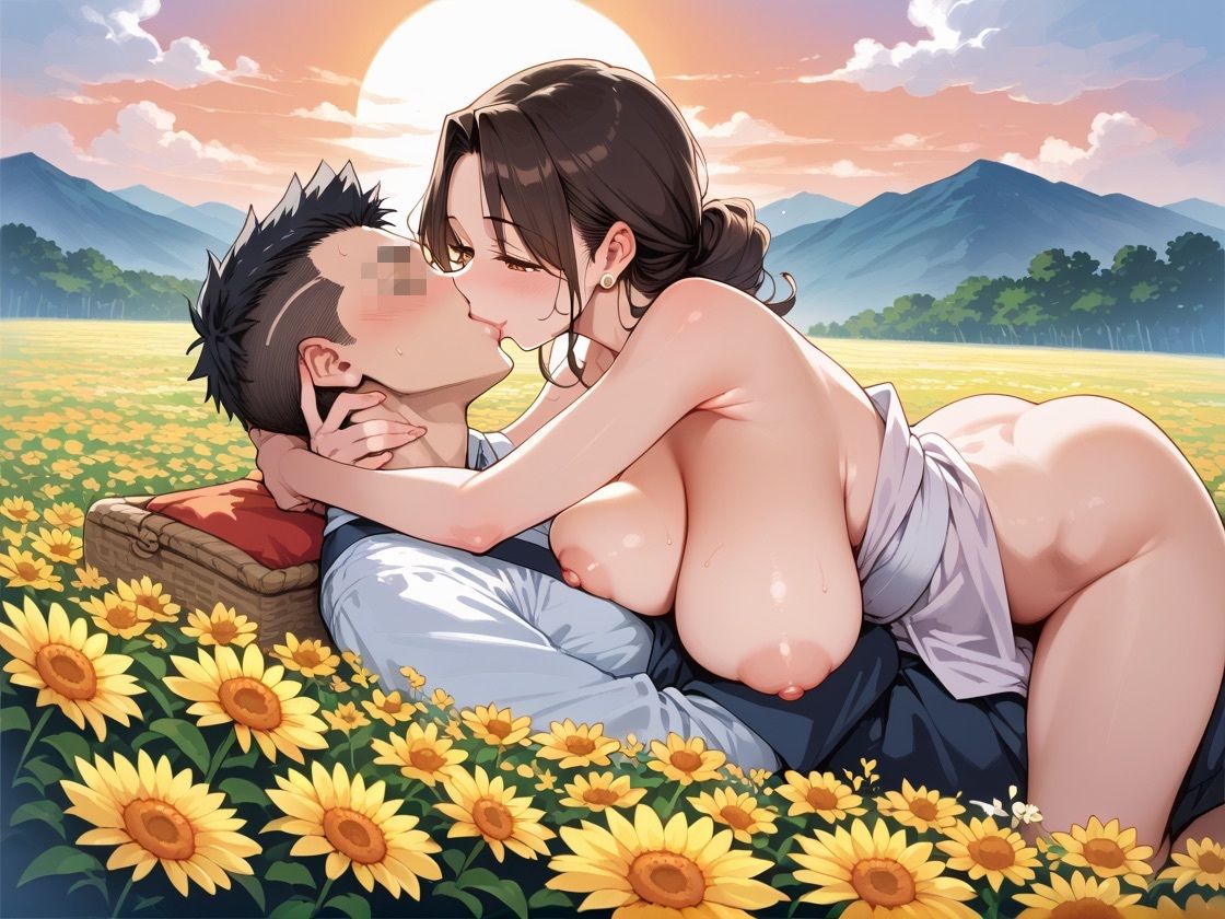 サンプル画像3:爆乳隣人妻は今日も性欲全開(おっぱいちゃん) [d_534116]