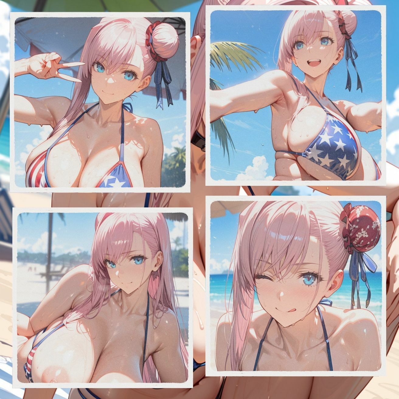 サンプル画像4:ナイチンゲール・武蔵とひたすらイチャイチャしたい(alchy’s house) [d_534152]