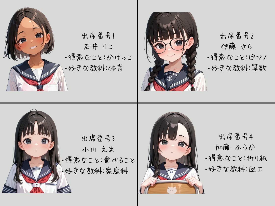 出席番号順にSEX指導されるクラス ロリズリ本舗 エロ画像5