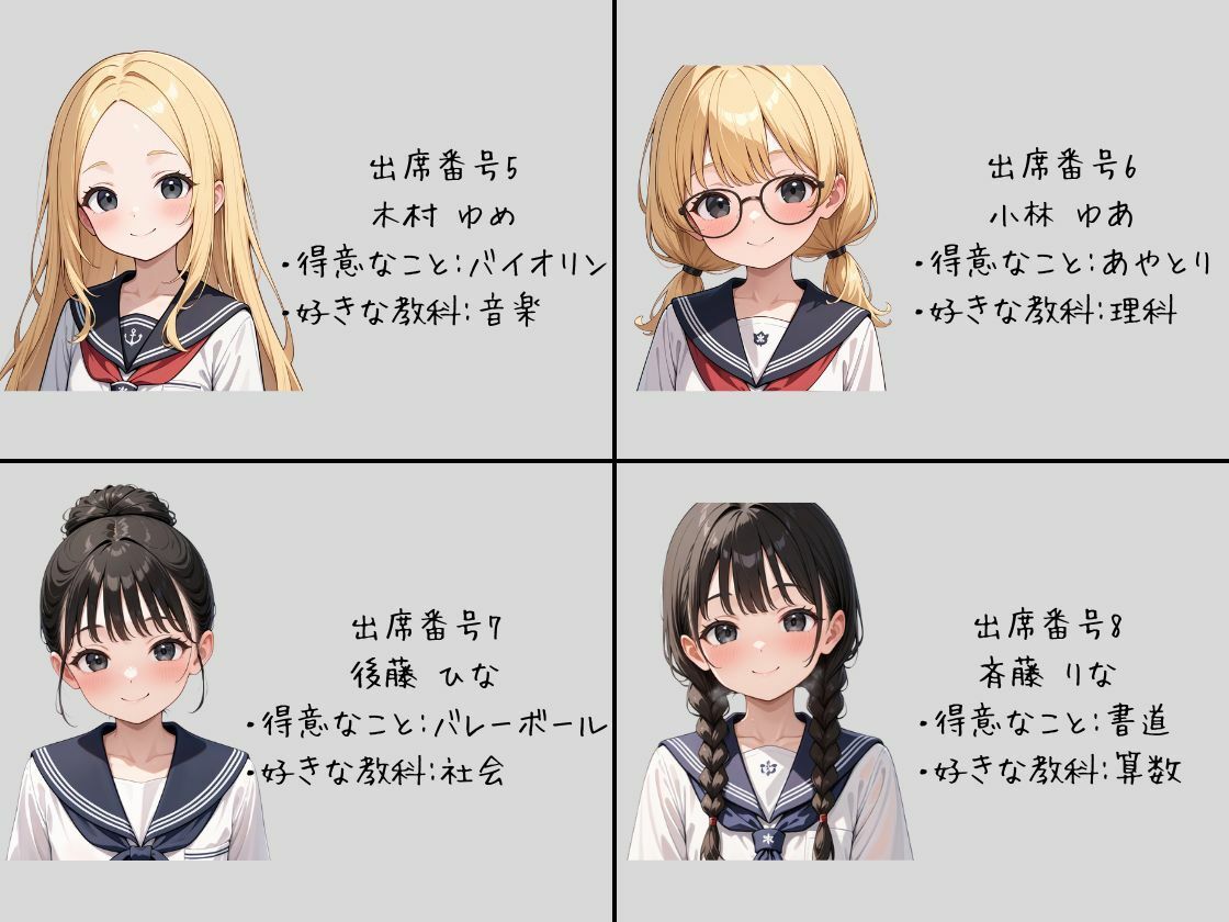 出席番号順にSEX指導されるクラス ロリズリ本舗 エロ画像6