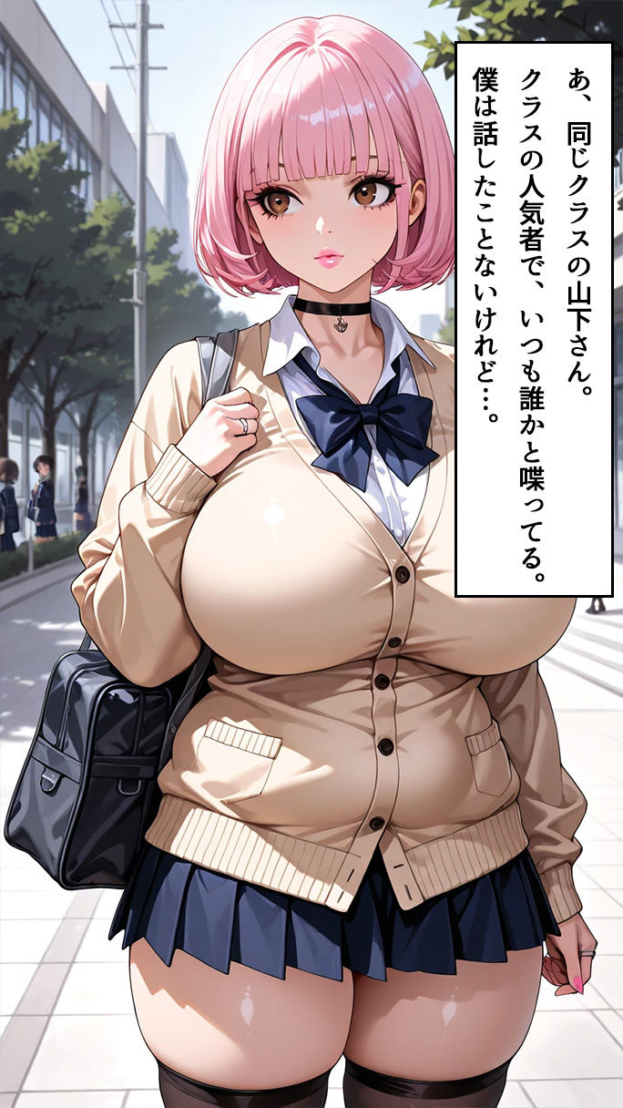 サンプル画像6:童貞オタクの僕が放課後の教室でクラスの一軍女子とHした話(珍々亭) [d_534226]