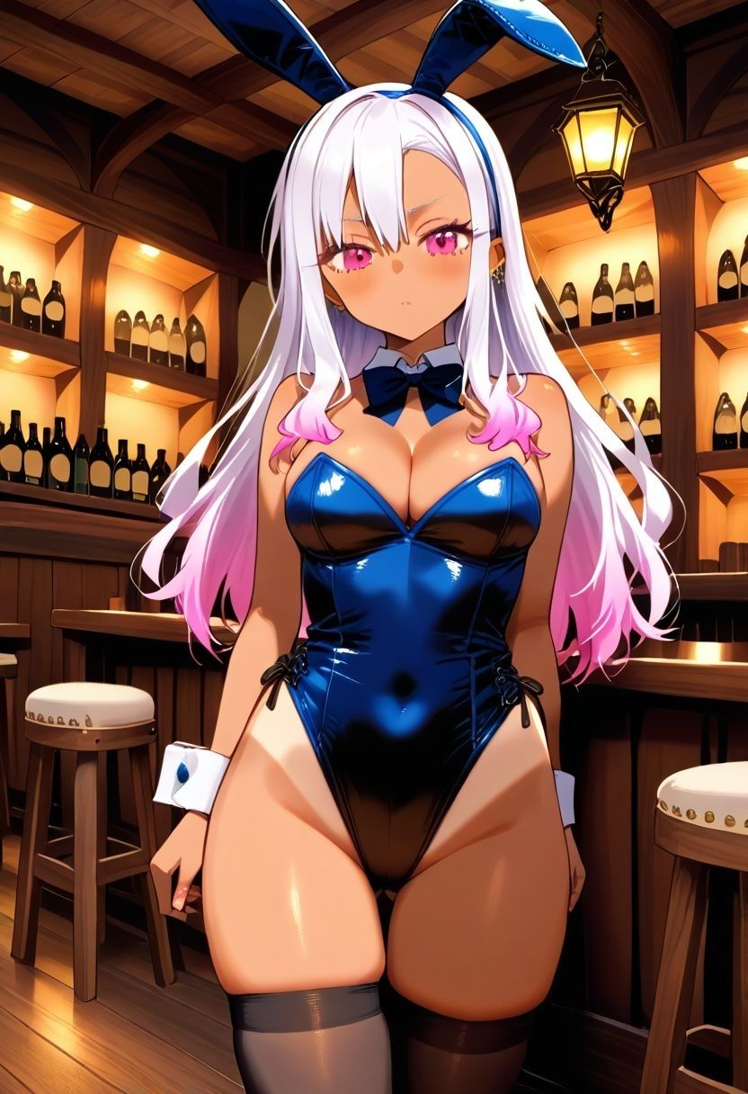 サンプル画像2:ギャルとバニーガールと性交(AIrast Office) [d_534266]