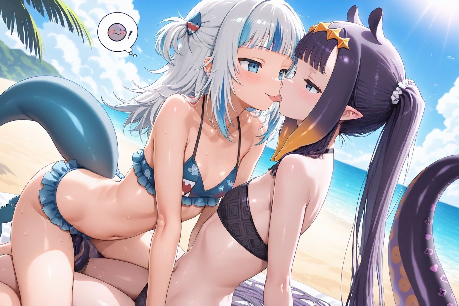 サンプル画像5:ホロEN貧乳組(AIホロアートワークス) [d_534320]