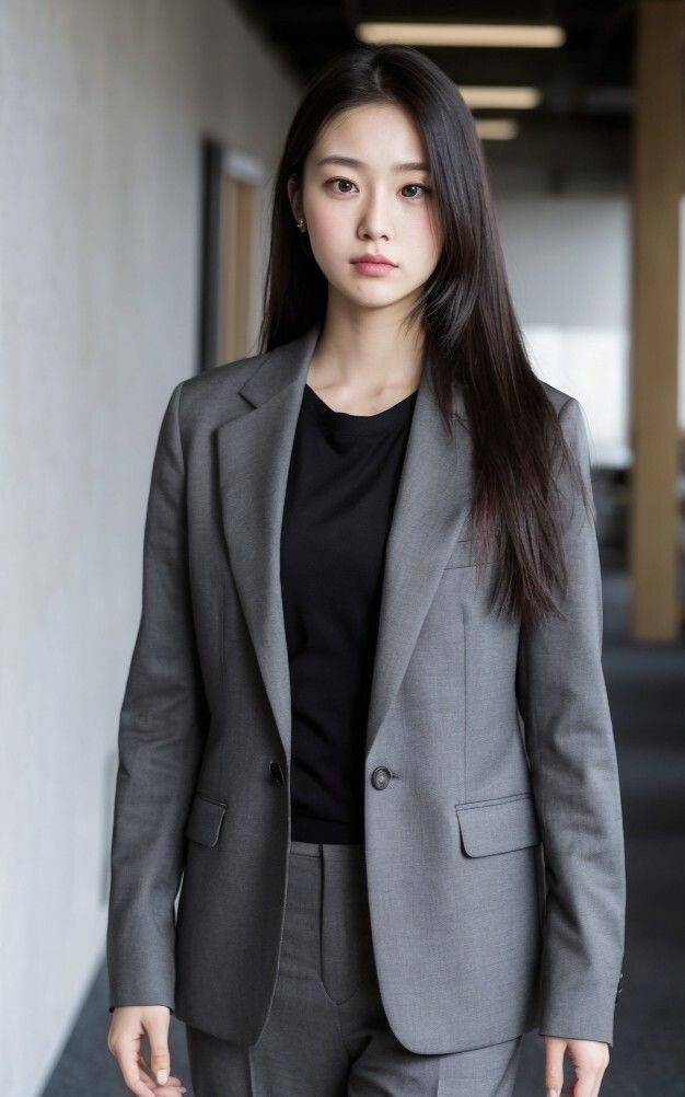 サンプル画像2:【美女名録】vol3.7  秘書の誘惑。冷たくても、惹かれてしまう。 196枚  【AIグラビア写真集】(AI美女制作参謀本部4課) [d_534343]