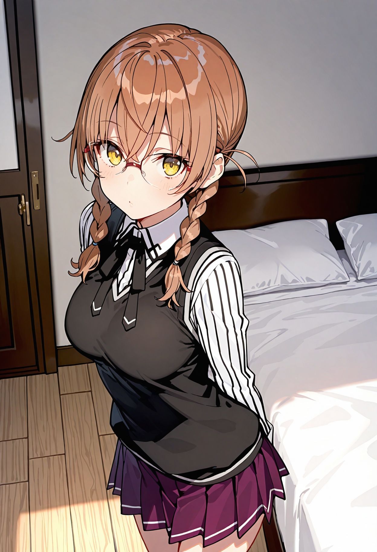 サンプル画像1:ハイスクール◯×◯ 桐◯藍華 エロCG集(OhMeDo) [d_534509]