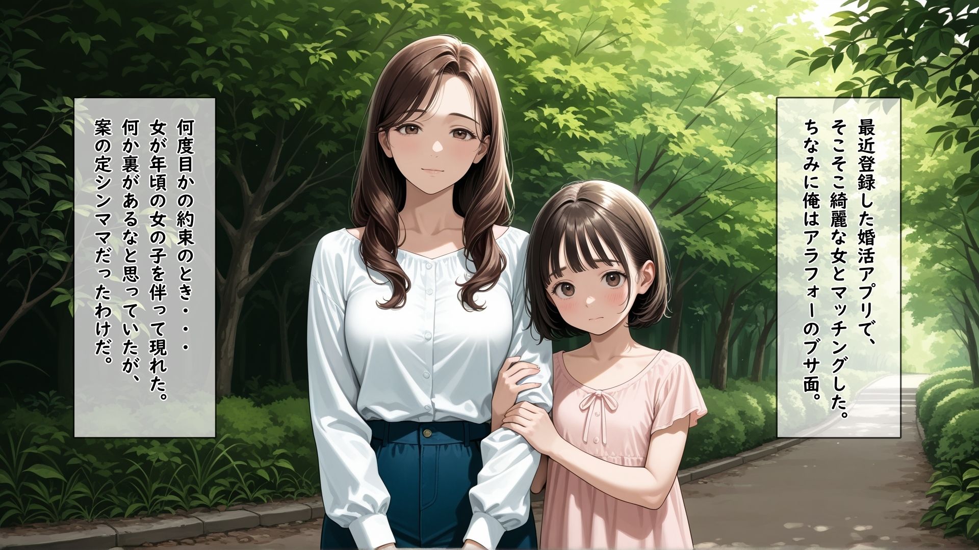 サンプル画像1:同年代の美人には見向きもしないアラフォー童貞ロリコン紳士に何回イってもやめてもらえない女の子(ありゅ研究所) [d_534586]