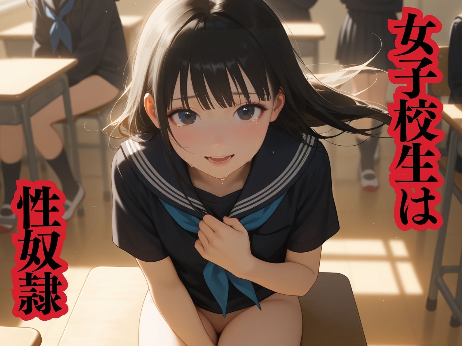 サンプル画像1:女子校生はみんな性奴〇になるために産まれてきた(半熟チェリーパイ) [d_534618]