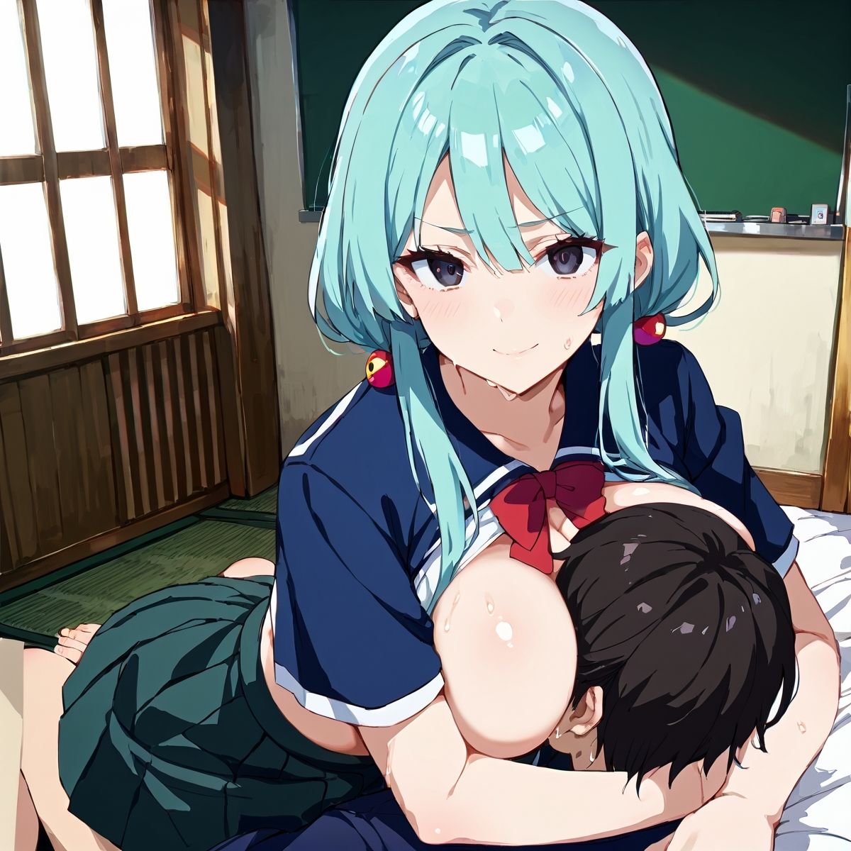 サンプル画像4:爆乳●K中出し倶楽部！【厳選画像383枚！】Vol.8(しまうまリス) [d_534758]