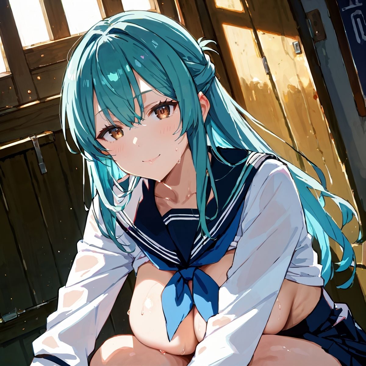 サンプル画像3:爆乳●K中出し倶楽部！【厳選画像388枚！】Vol.10(しまうまリス) [d_534780]