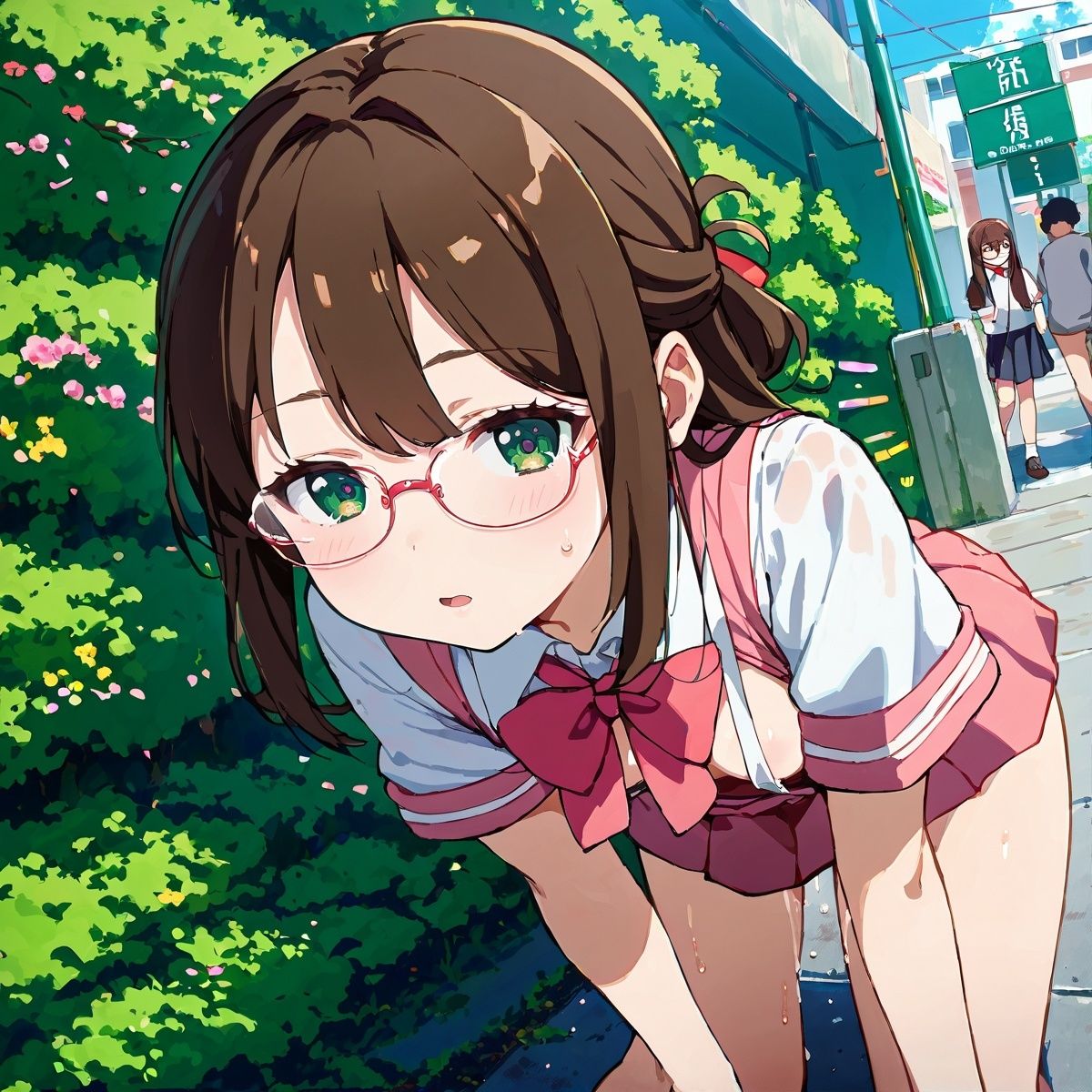 サンプル画像5:野外●K中出し大会！！【厳選画像400枚】Vol.2(推しの王女様) [d_534791]