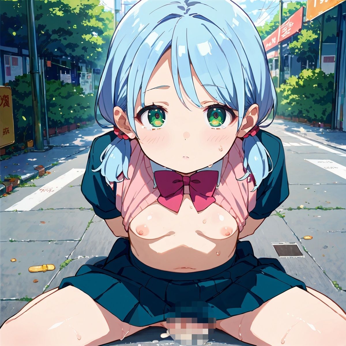 サンプル画像3:野外●K中出し大会！！【厳選画像400枚】Vol.3(推しの王女様) [d_534796]