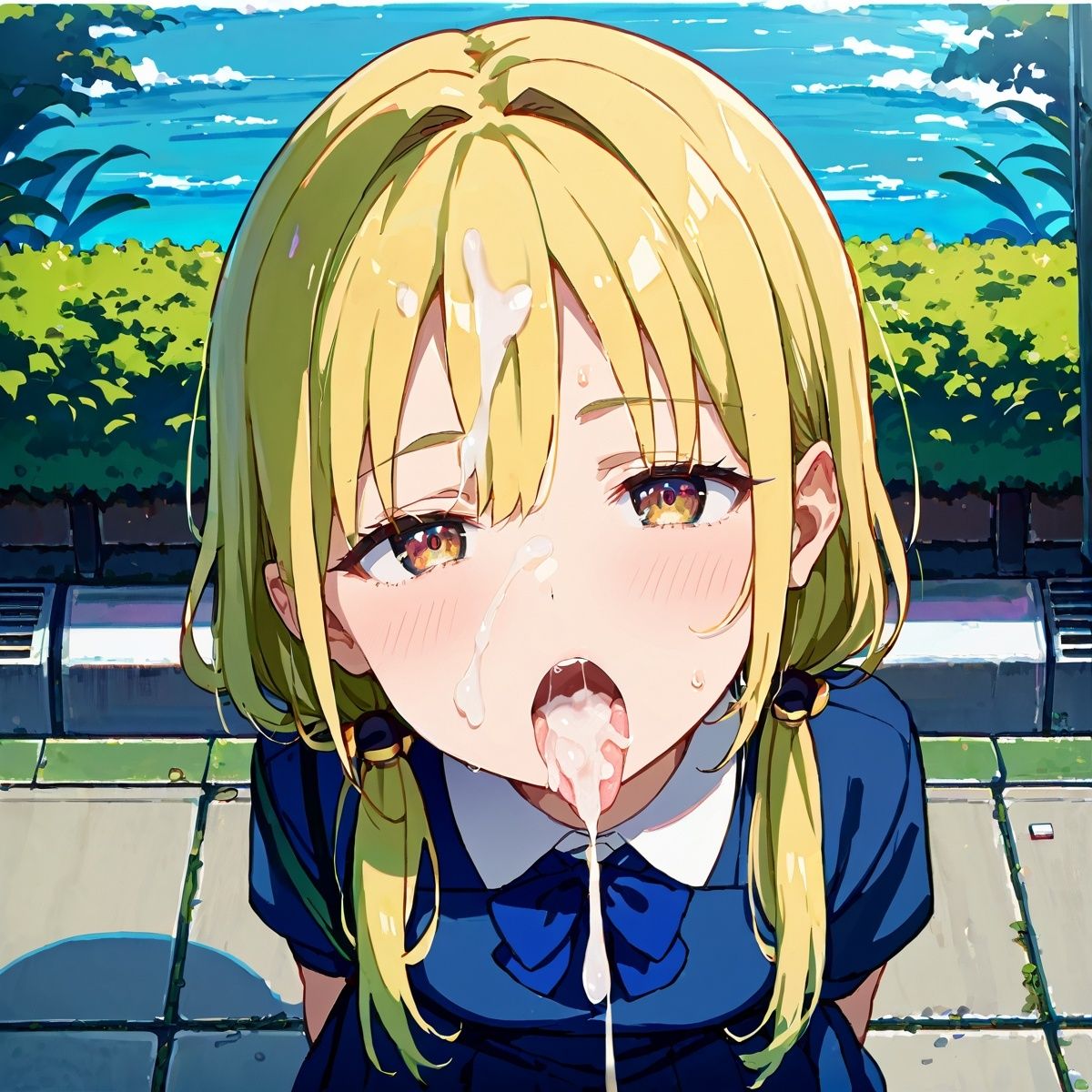 サンプル画像4:野外●K中出し大会！！【厳選画像398枚】Vol.4(推しの王女様) [d_534799]