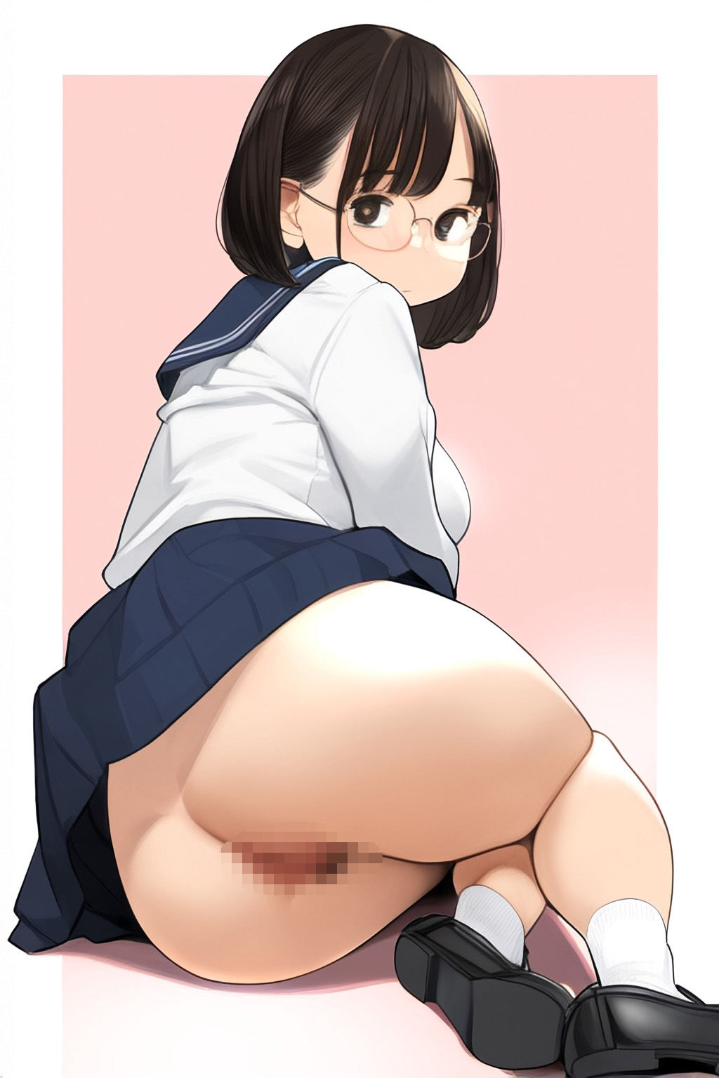 サンプル画像1:あいとあそぼ【黒髪/眼鏡/地味子/ちょいH】(野乃あい) [d_534875]