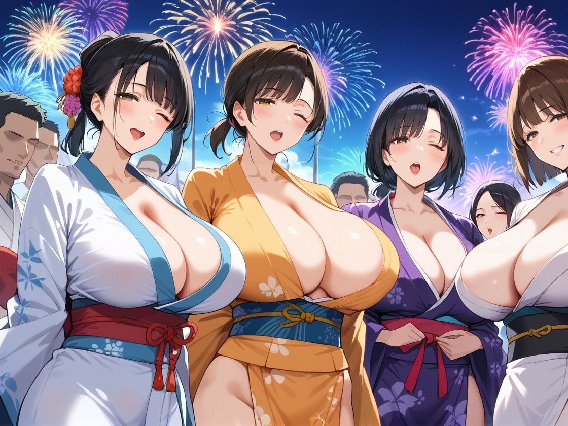 サンプル画像3:子持ちなのに孕ませ放題 巨乳人妻ハーレム(にじのたまてばこ) [d_534936]