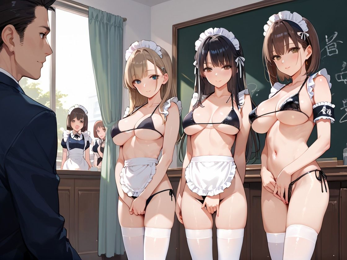 サンプル画像2:巨乳エロメイド養成学校(あんあんつけぼー) [d_534963]